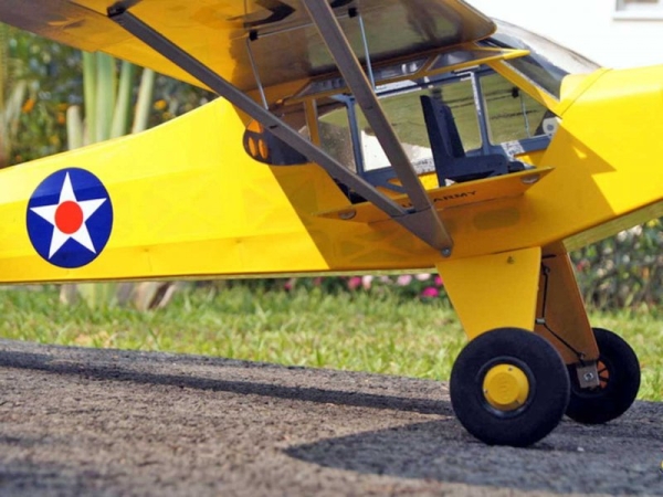 18069 Piper J3 Cub (gelb) / 1620 mm